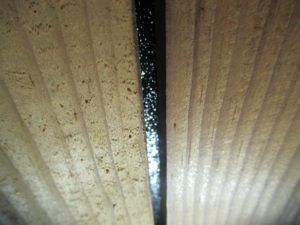 Close-up of an SWR (Secondary water Resistance)